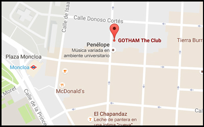Mapa Nochevieja Gotham